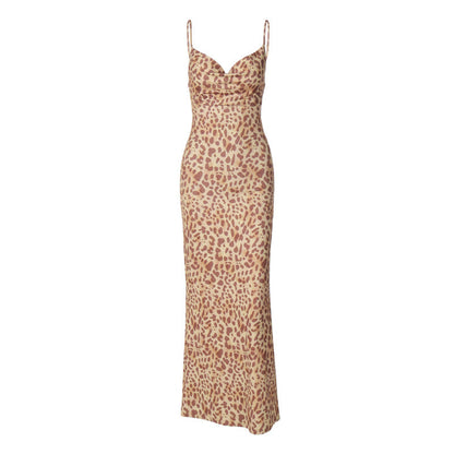 Norvielle Damen Slingkleid All-Match Farben
