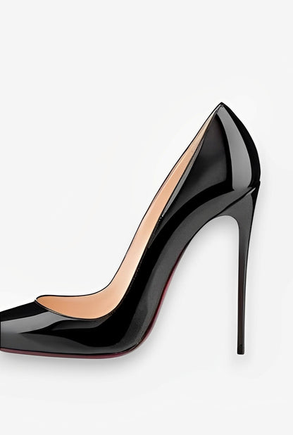 Norvielle Damen Spitze Schuhe Roter Boden