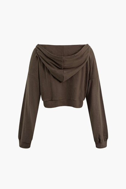 Damen Zweiteiler-Set Hoodie Midi-Kleid Lässig