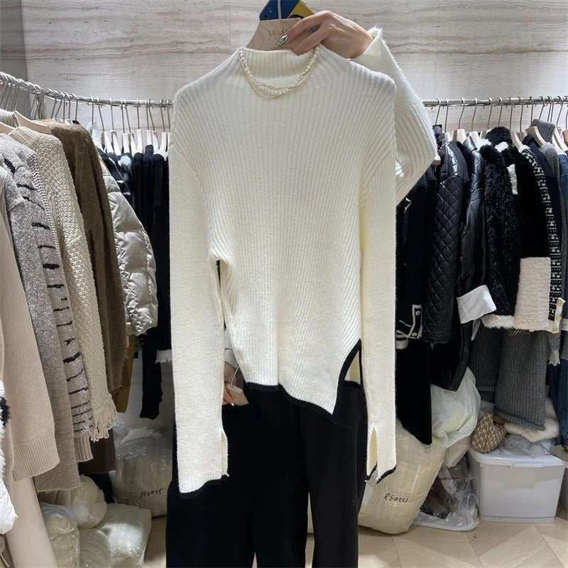 Damen Rollkragenpullover Klassisch