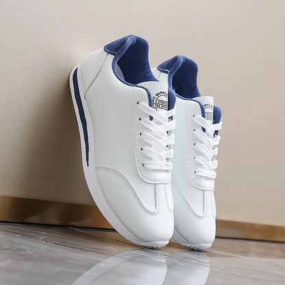 Damen Sneaker Weiß Baumwolle Bequem