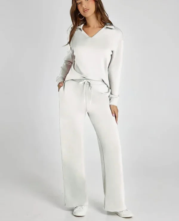 Damen Hoodie-Set Weich Warm Bequem - Norvielle