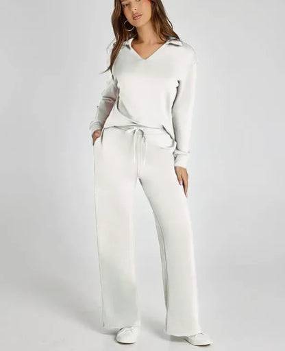 Damen Hoodie-Set Weich Warm Bequem - Norvielle