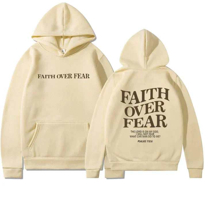 Norvielle Damen Kapuzenpullover Bibelvers Motiv