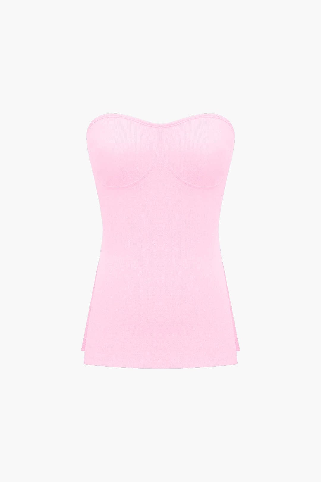 Damen Zweiteiler-Set Bustier- und Shorts Elegantes Design