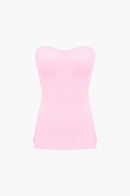 Damen Zweiteiler-Set Bustier- und Shorts Elegantes Design