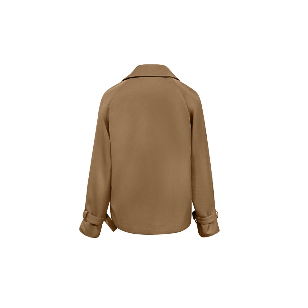 Giovanna Damen Doppelreiher Kurzjacke Mantel