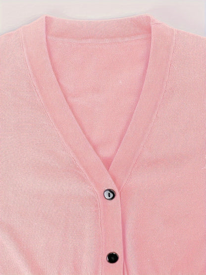 Norvielle Damen Bolerojacke Knopfverschluss