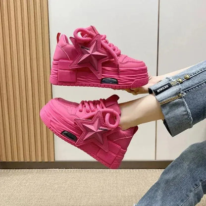 Damen Sneakers Plateau mit Stella - Norvielle