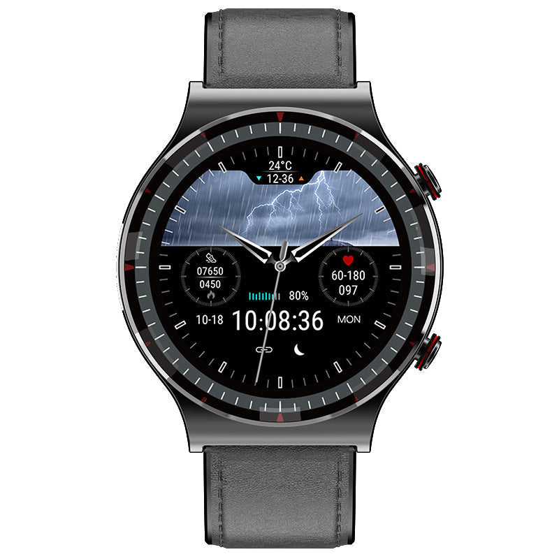 Medizinische Smartwatch EKG 512Hz Biosensor SpO2 Herzfrequenz IP67