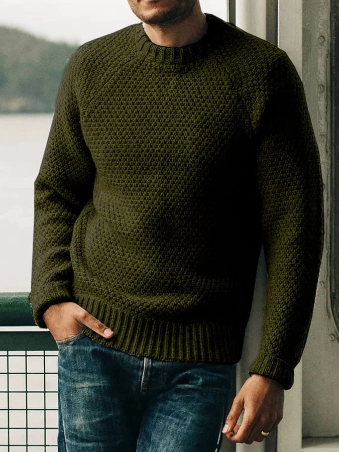 Norvielle Herren Baumwollpullover Klassisch