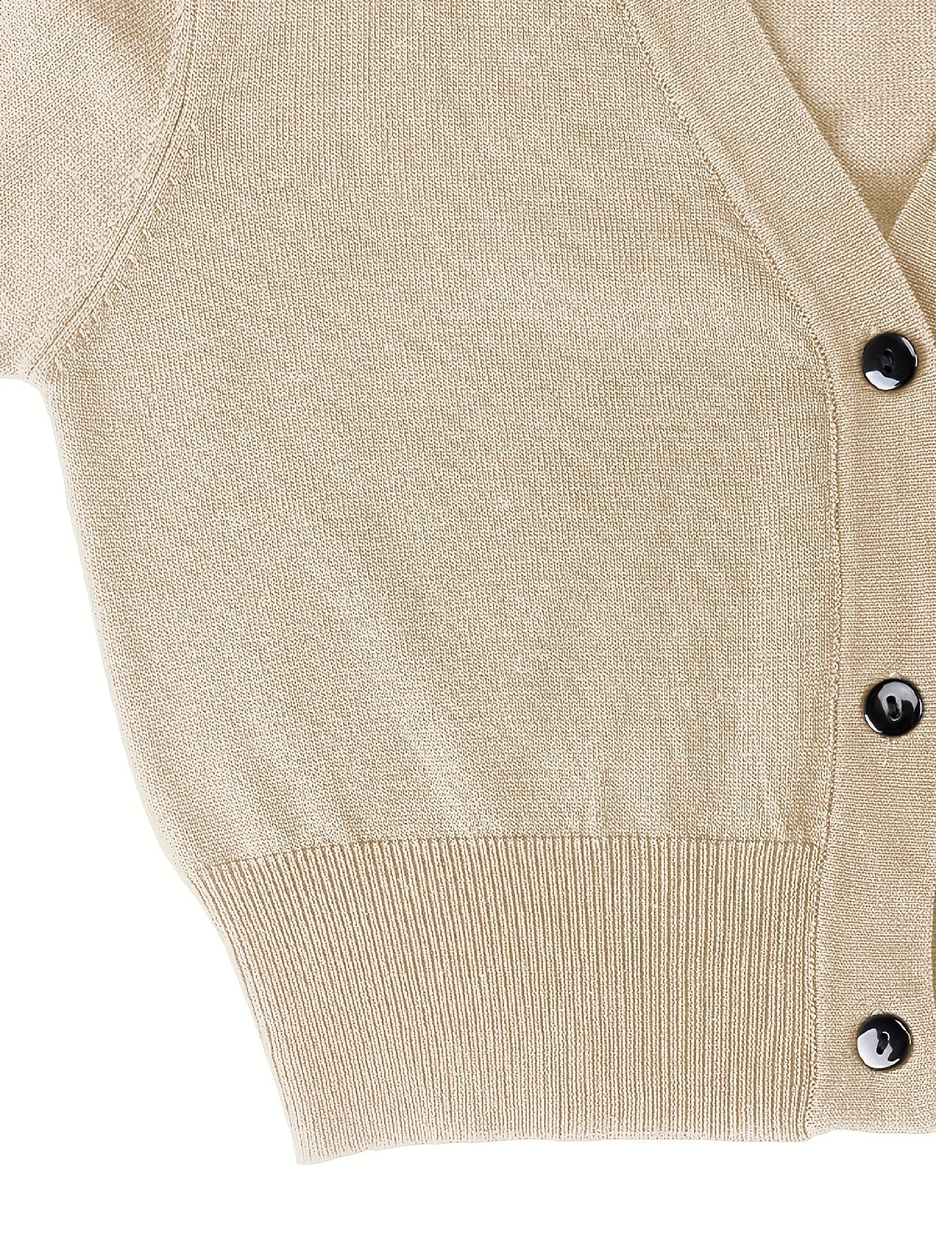 Norvielle Damen Bolerojacke Knopfverschluss