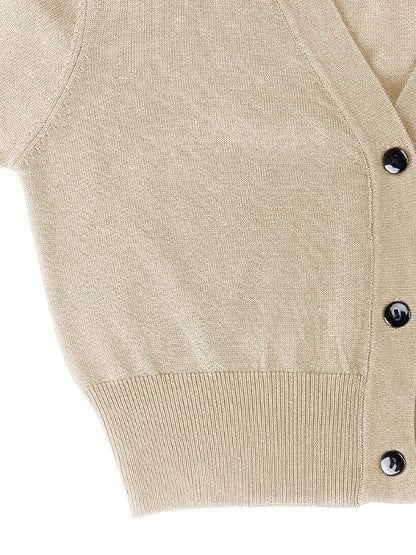 Norvielle Damen Bolerojacke Knopfverschluss