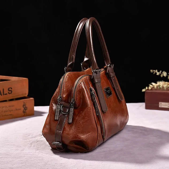 Norvielle Damen Vintage Handtasche Elegantes Design