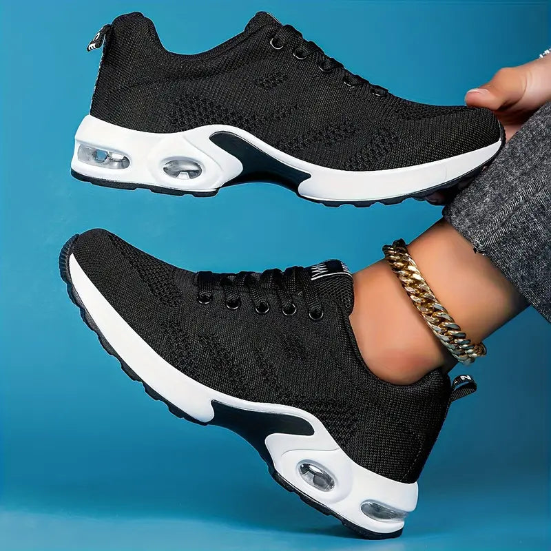 Norvielle Damen Luftkissen Sneaker Komfortabel Weich