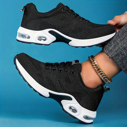 Norvielle Damen Luftkissen Sneaker Komfortabel Weich