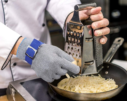 Edelstahl Metall Handschuh Lebensmittelqualität Mesh