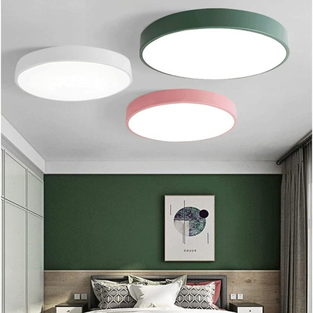 NordLuxe Runde LED-Deckenleuchte Skandinavisch
