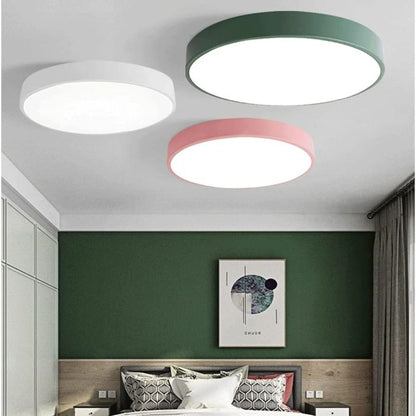 NordLuxe Runde LED-Deckenleuchte Skandinavisch