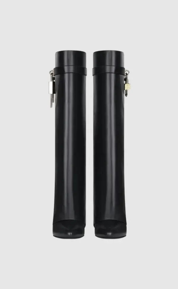 Damen Stiefel Vegan-Leder Elegant