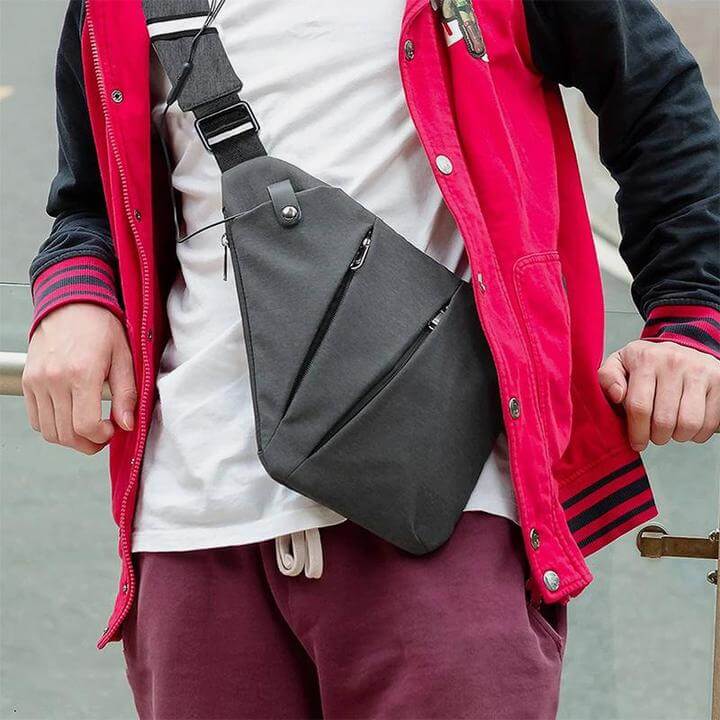 Herren Lässige Umhängetasche Leder