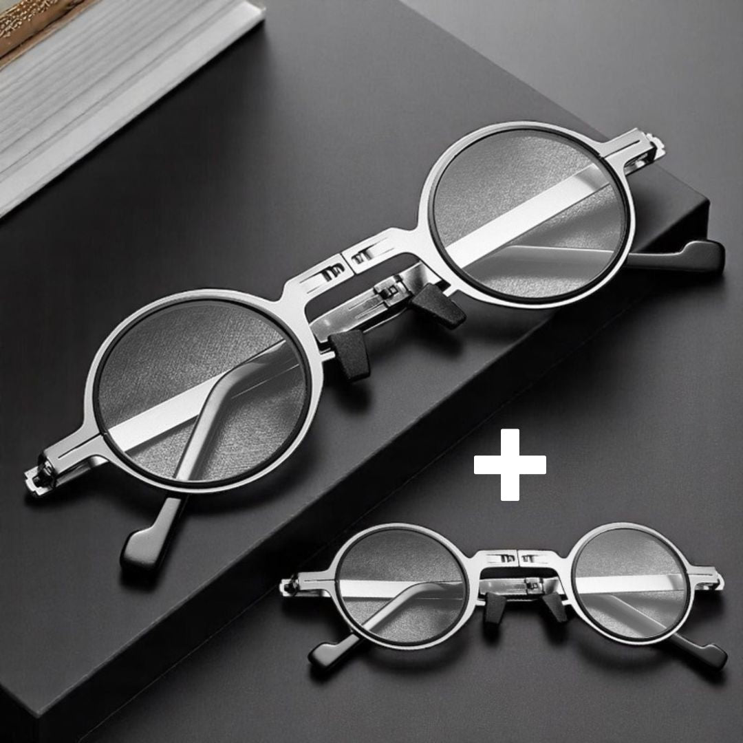 Faltbare Lesebrille Titanrahmen Blaulichtfilter - Norvielle