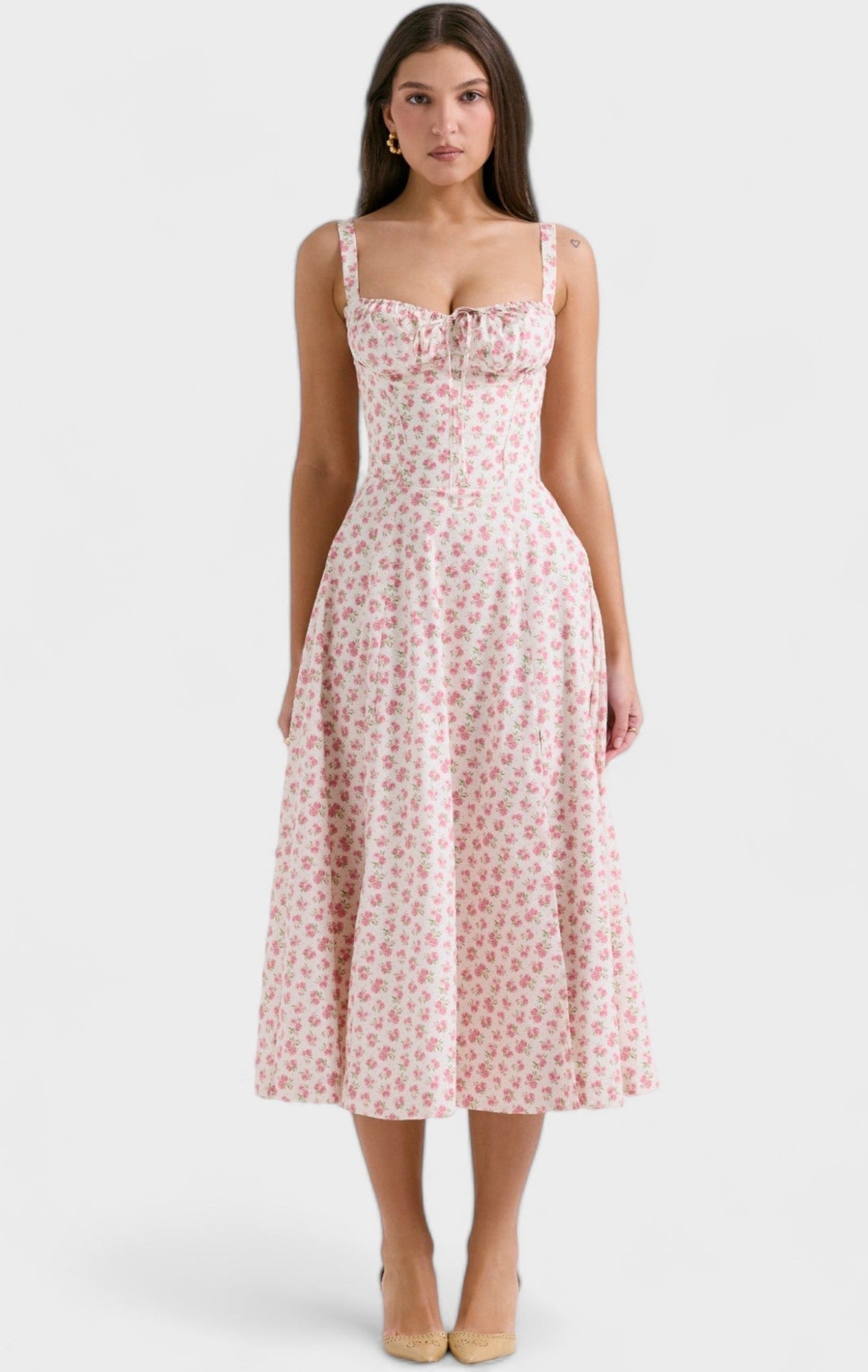 Norvielle Damen Korsett-Kleid - Norvielle
