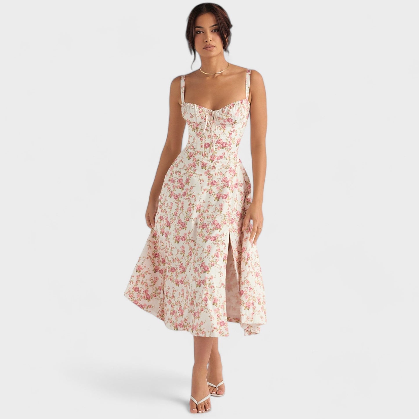 Norvielle Damen Korsett-Kleid