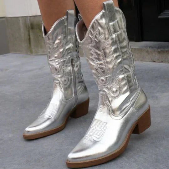 Norvielle Herren Cowboystiefel Hochwertig