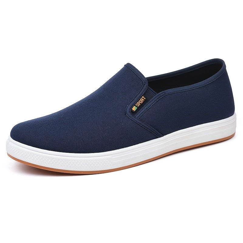 Herren Sneaker Atmungsaktiv Elastisch Slip On Loafers