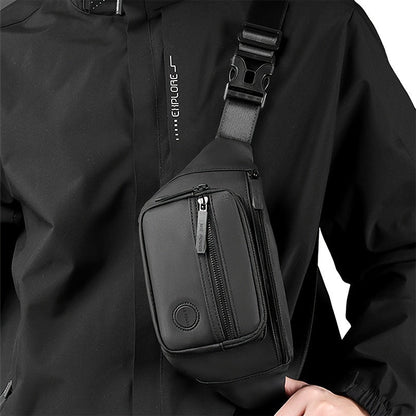 Herren Crossbody-Tasche Multifunktionale Hüfttasche Verstellbar