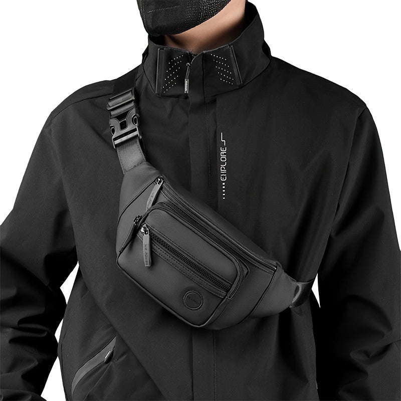 Herren Crossbody-Tasche Multifunktionale Hüfttasche Verstellbar - Norvielle