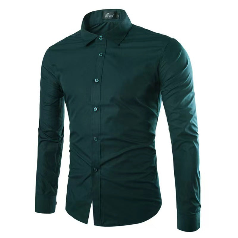 Herren Hemd Bügelfrei Langarm Comfort Fit
