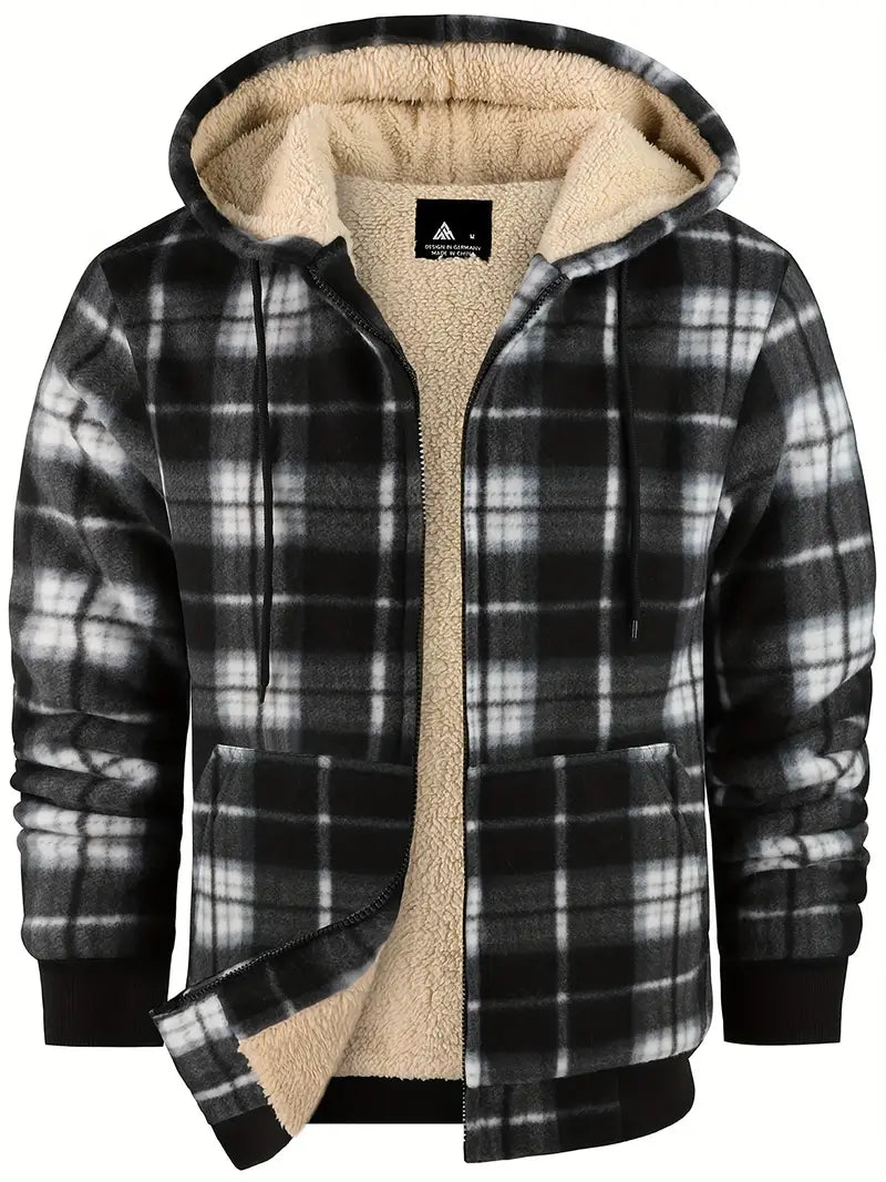 Herren Winterjacke Warm Isoliert Zeitloses Design