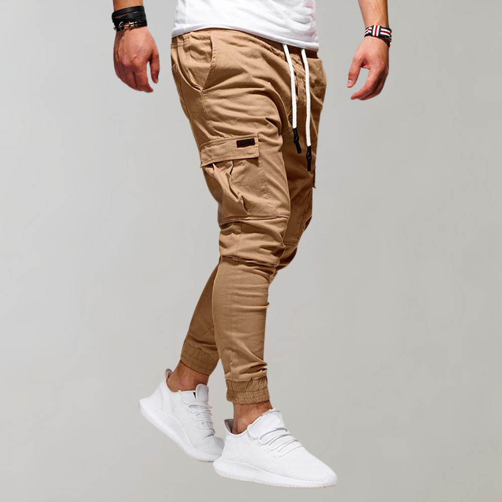 Herren Cargo-Hose Elastisch Bequem