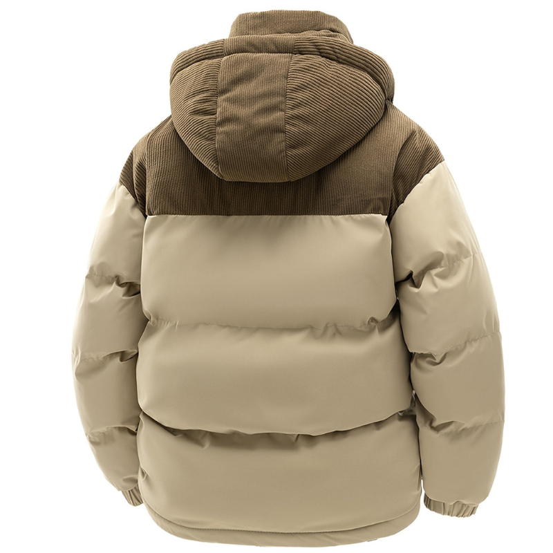Herren Winterjacke Warm Isoliert mit Kapuze