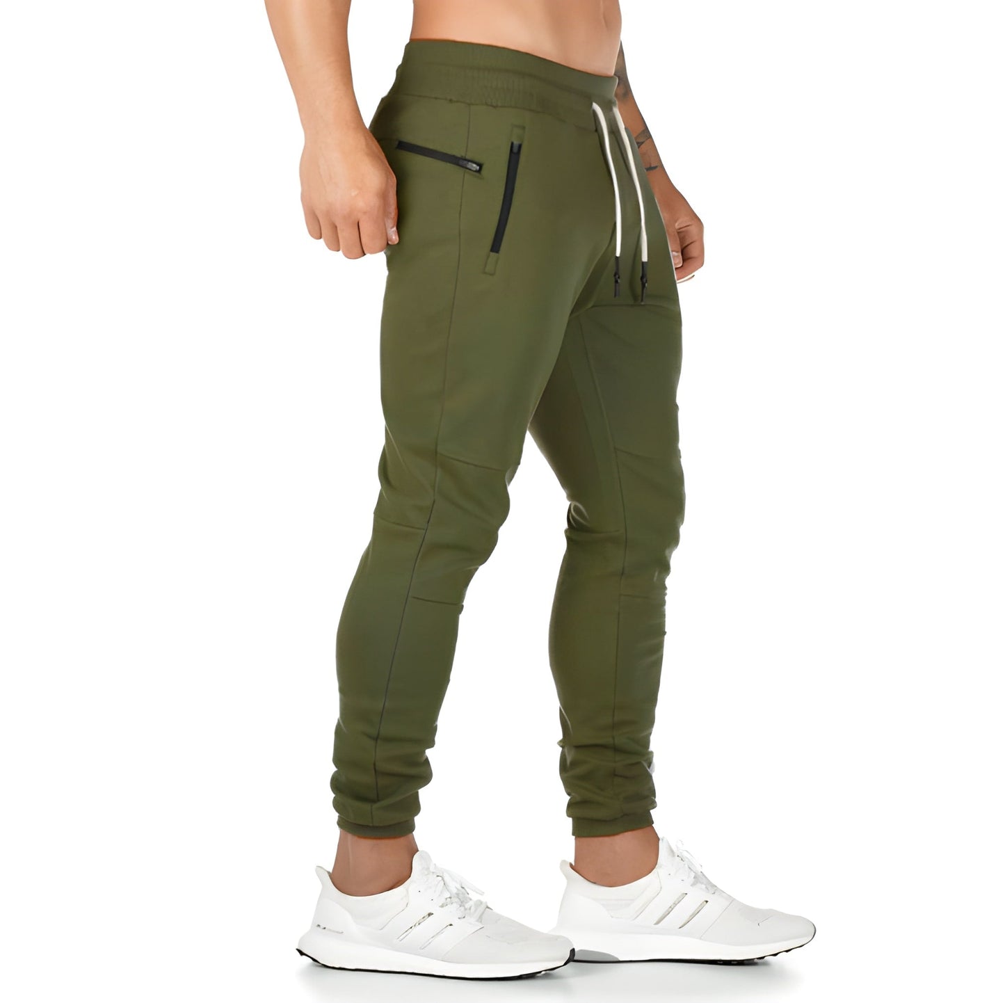 Herren Jogginghose Leicht Reißverschluss Sport