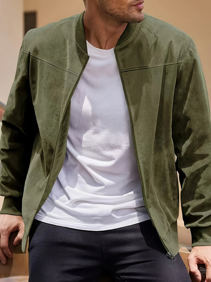 Herren Jacke Leicht Komfortabel Für Frühjahr Herbst