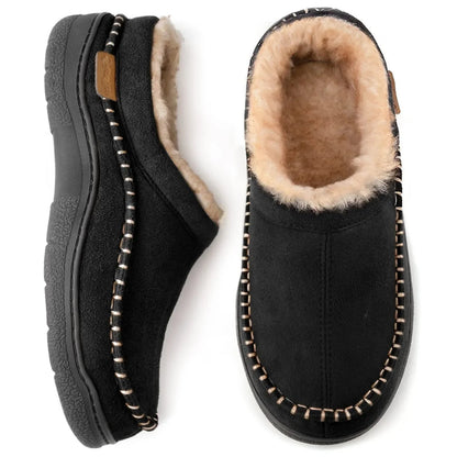 Herren Loafers Weich Bequem Warm