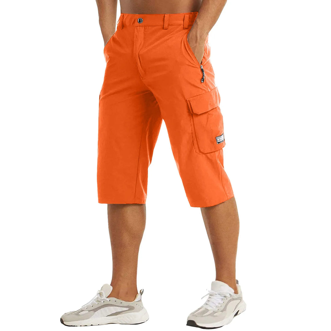 Erik Herren Cargo-Shorts Reißverschluss Taschen Utility