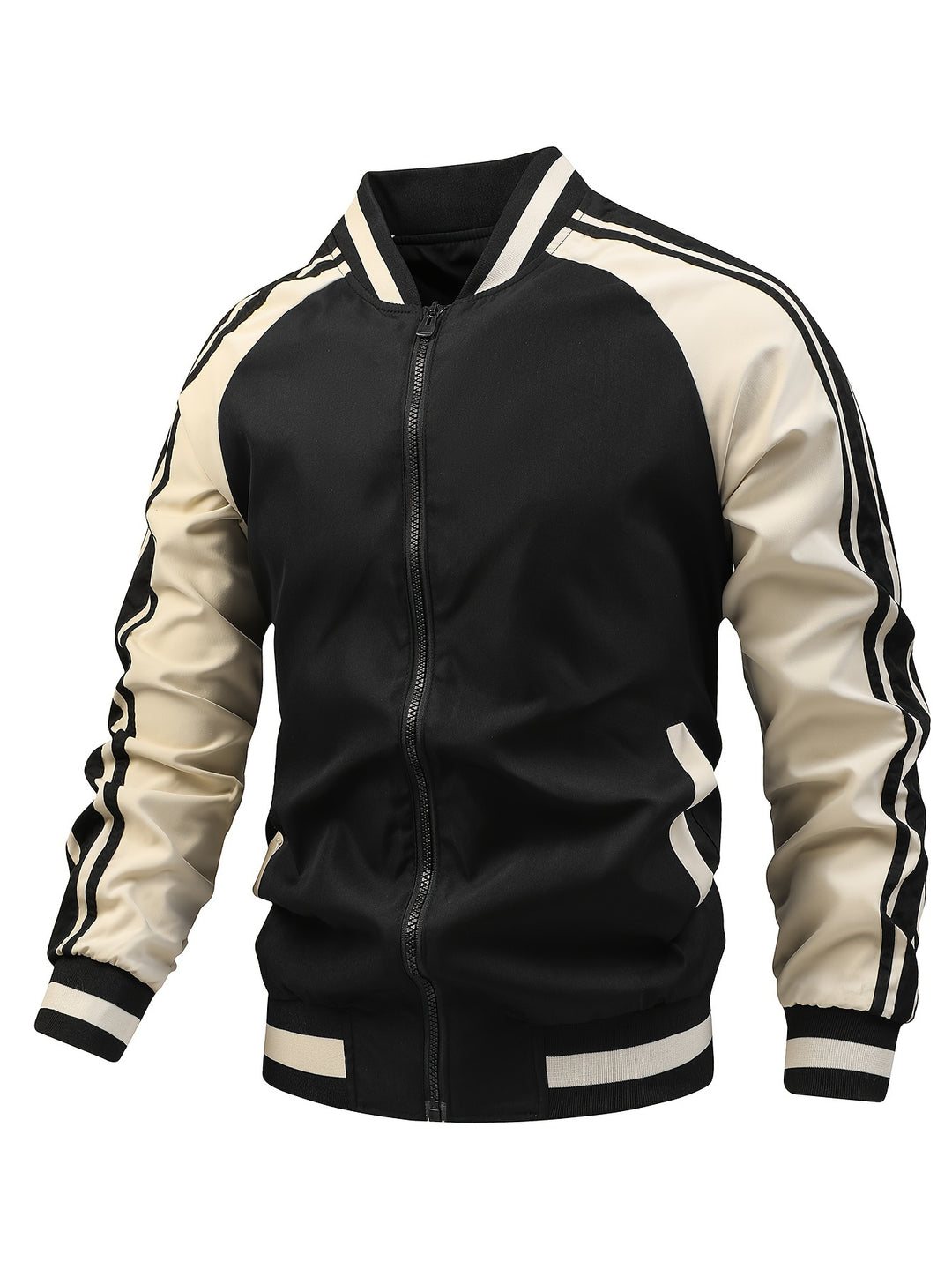 Herren Sportjacke Leicht Bequem Farbblock Design wird zu:
Herren