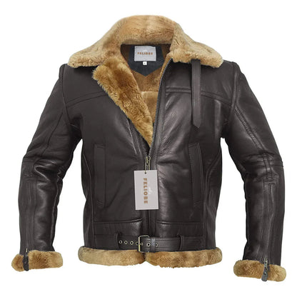 Herren Winterjacke Gefüttert Warm Reißverschluss