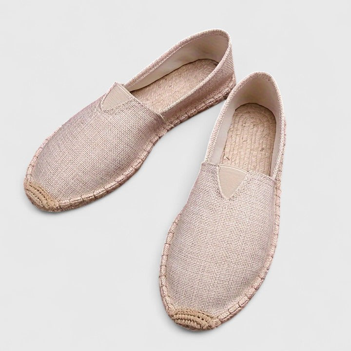 Herren Espadrilles Atmungsaktives Material Strandstil Beige