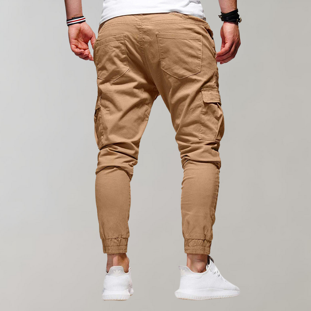 Herren Cargo-Hose Elastisch Bequem