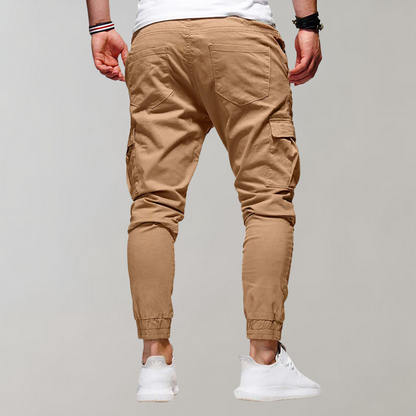 Herren Cargo-Hose Elastisch Bequem