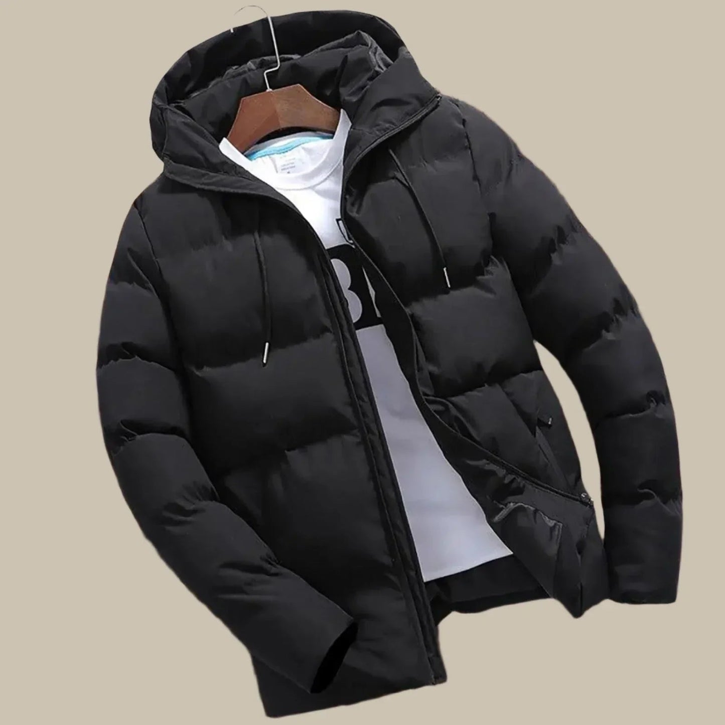 Herren Winterjacke Wasserdicht Gepolstert