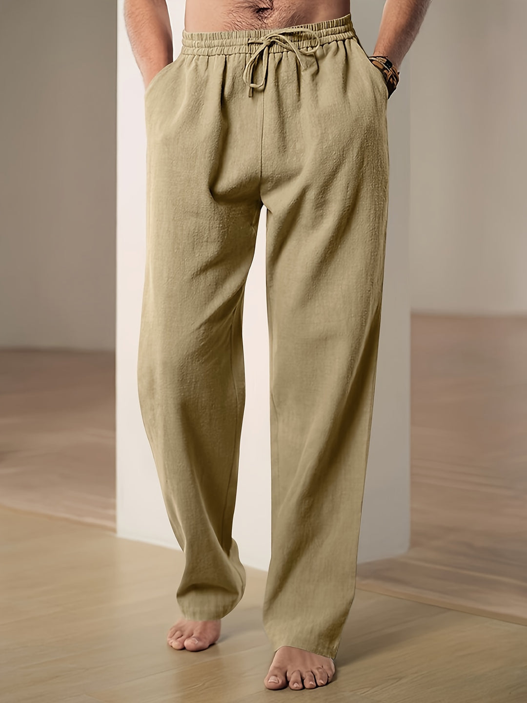 Herrenhose Atmungsaktiv Bequem Lockere Passform