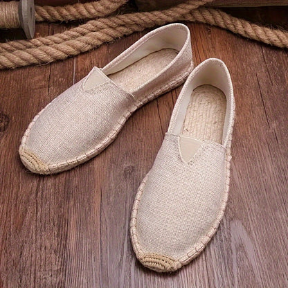 Herren Espadrilles Leicht Atmungsaktiv Sommer