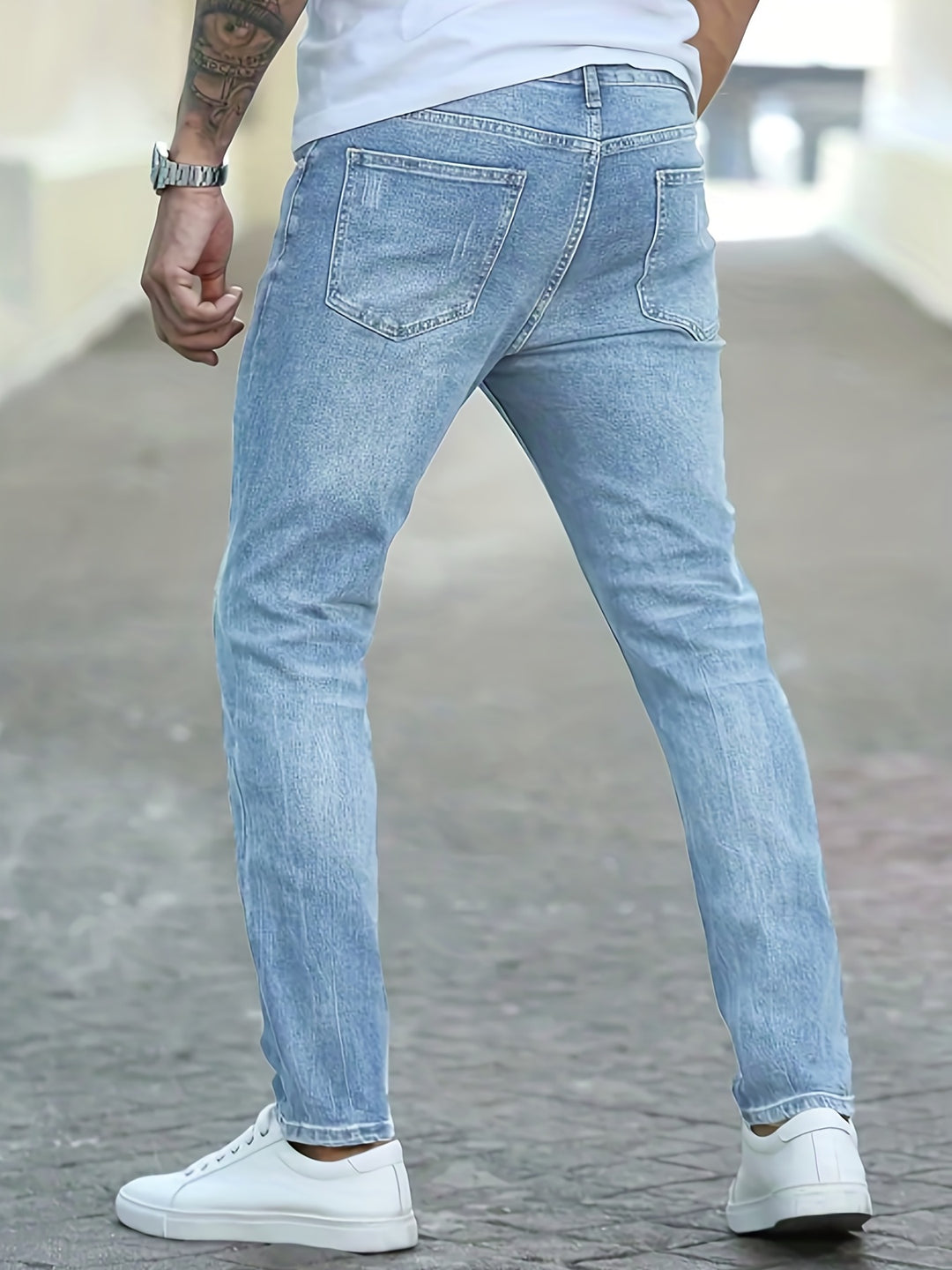 Herren Slimfit Jeans Stretch Bequem