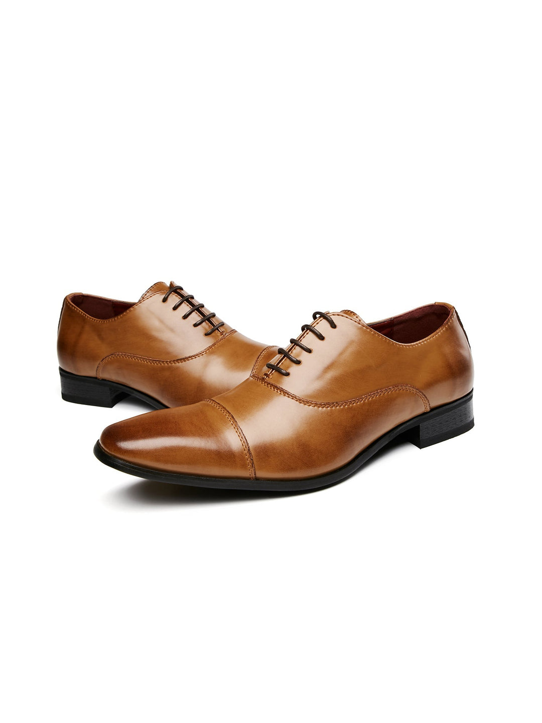 Herren Schnürschuhe Echtes Leder Klassisch